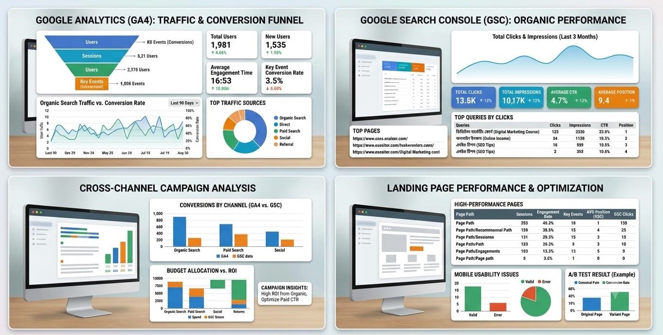 Data-Driven Digital Marketing & Analytics Performance Report
